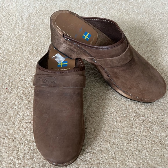 Moheda Toffeln Made in Sweden Clogs Size 39 - Picture 1 of 8